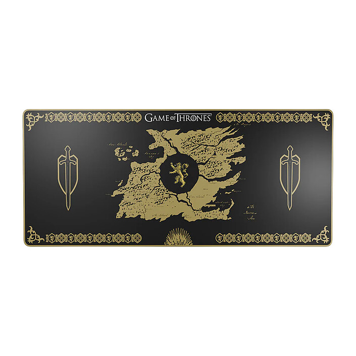 Alfombrilla Lexip X Warner Game of Thrones (Lannister/Negro)