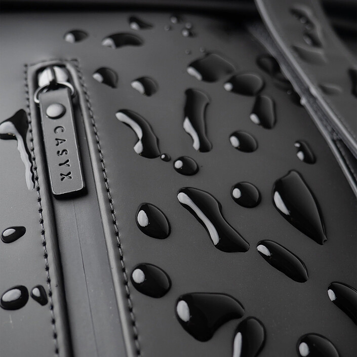 Casyx Sac à dos pour Ordinateur 15" Tornado - Noir Furtif pas cher