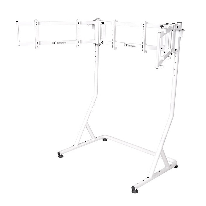 Thermaltake Triple Racing Monitor Stand Pro (Blanc)