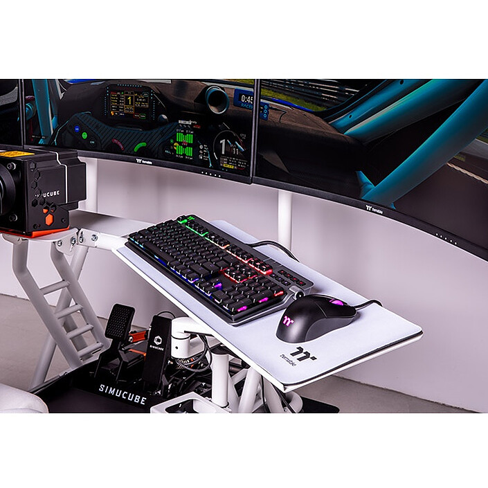 Thermaltake Keyboard and Mouse Tray (Blanc) pas cher