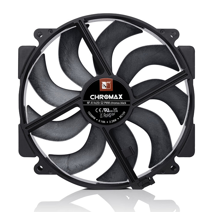 Opiniones sobre Noctua NF-A14x25r G2 PWM Chromax Black
