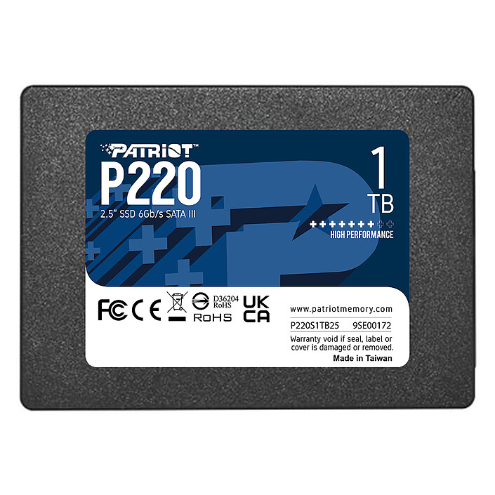 Patriot SSD P220 da 1 TB