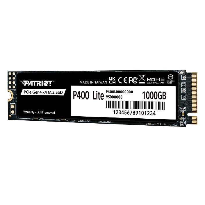 Review Patriot SSD P400 Lite 1 TB