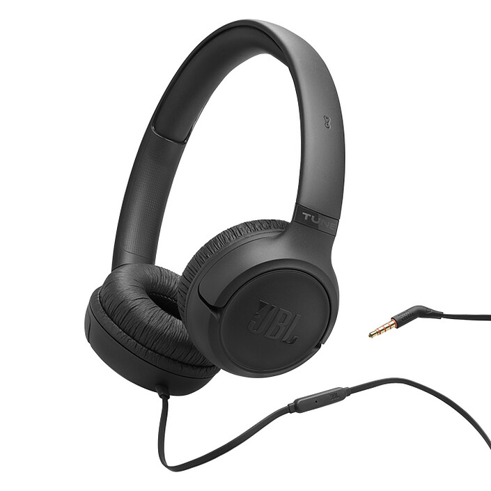 JBL TUNE 530 Wired Black