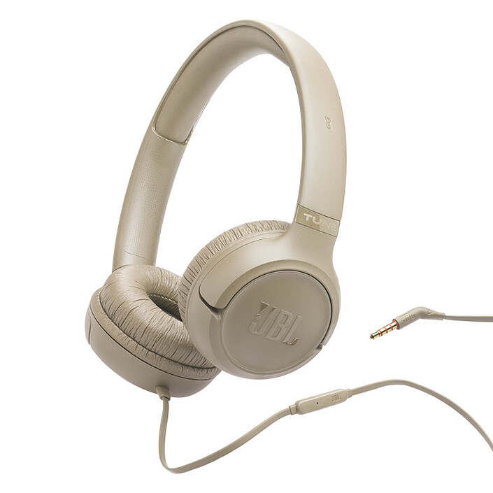 JBL TUNE 530 Wired Beige