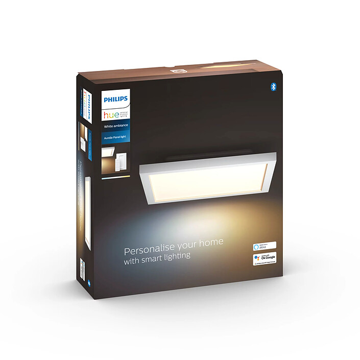 Philips Hue White ambiance Panneau lumineux carré Aurelle