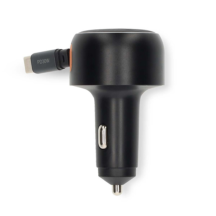 Acheter Chargeur allume-cigare 30 W avec câble USB-C rétractable