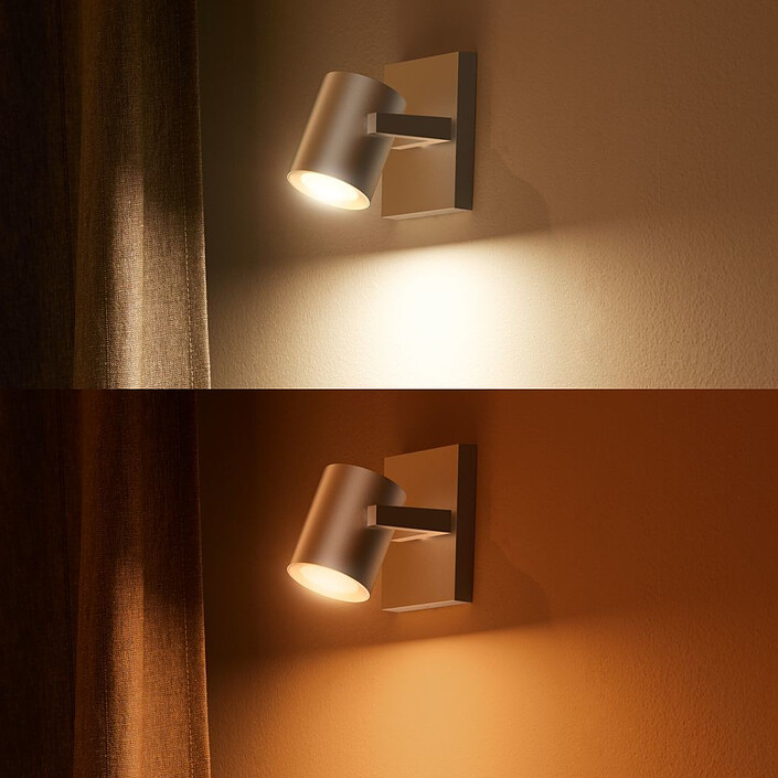 Avis Philips Hue White & Color ambiance Spot connecté ARGENTA - 5.7W - Aluminium