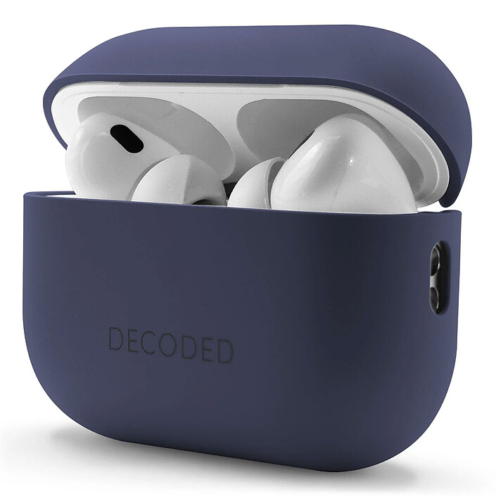 Review DECODED Silicone AirCase Navy AirPods Pro Gen 2