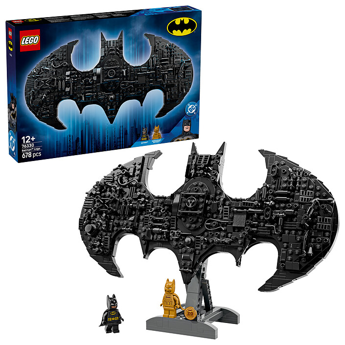 Nota LEGO DC 76330 Logo di Batman