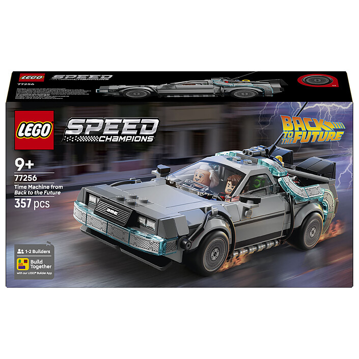 LEGO Speed Champions 77256 La macchina del tempo di Ritorno al futuro