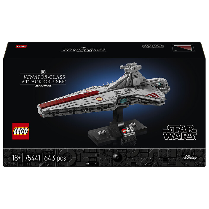 LEGO Star Wars 75441 Le Croiseur d'Assaut de Classe Venator