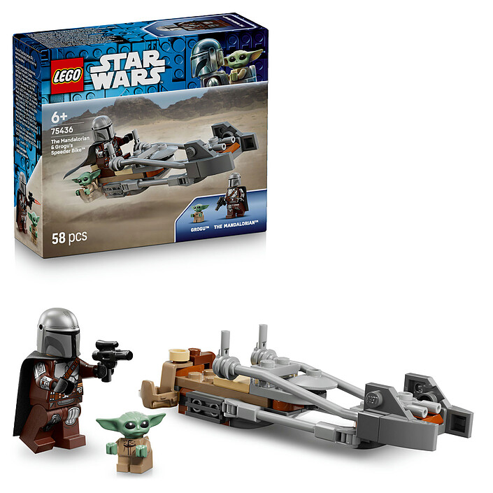 Avis LEGO Star Wars 75436 Le Speeder Bike du Mandalorien et Grogu