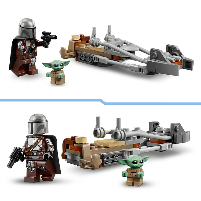 LEGO Star Wars 75436 Le Speeder Bike du Mandalorien et Grogu pas cher