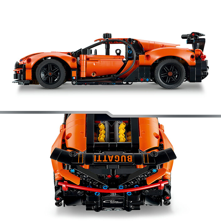 LEGO Technic 42222 Hypercar Bugatti Chiron Pur Sport pas cher
