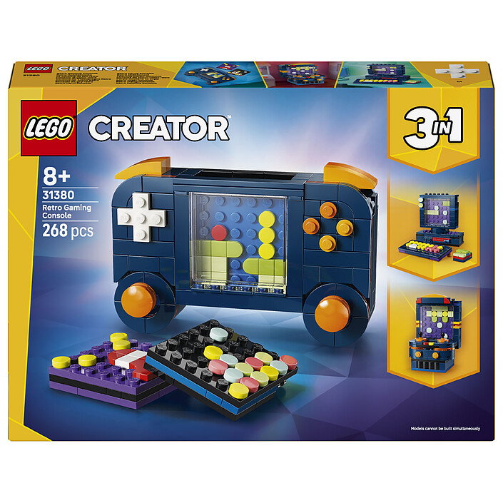 LEGO Creator 31380 3-in-1 Retro Gaming Console