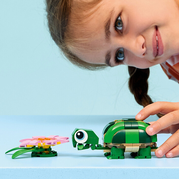 Buy LEGO Creator 31377 3-in-1 Turtle and Water Lily