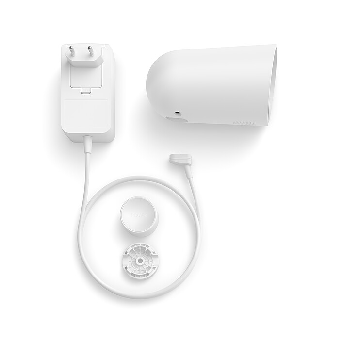 Avis Philips Hue Secure Caméra sans fil intérieure / extérieure - Blanc