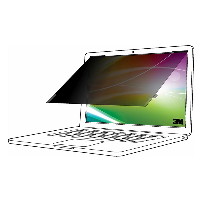 3M Bright Screen Privacy Filters pour PC portable 14 pouces
