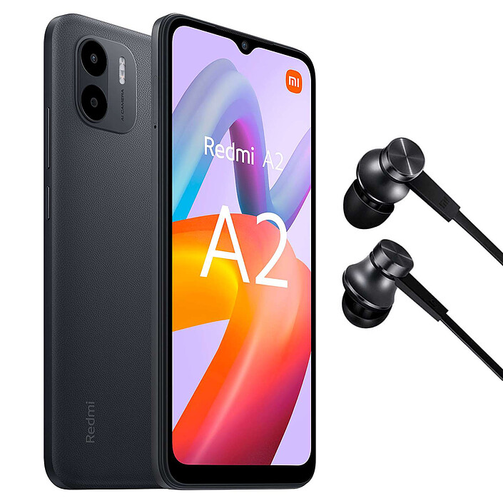 Xiaomi Redmi A2 Black (2 GB / 32 GB) + Mi in-ear headphones