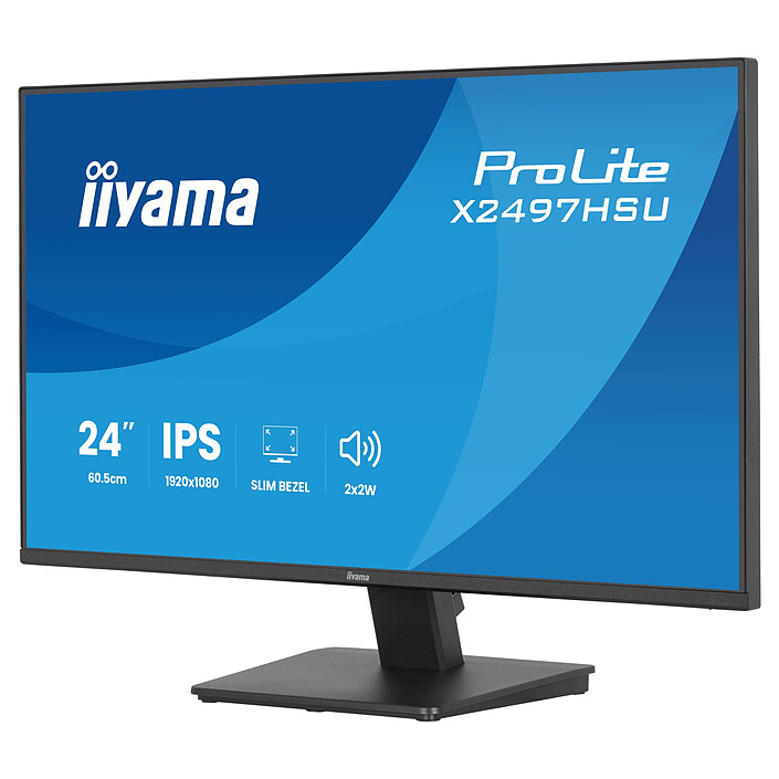 Avis iiyama 23.8" LED - ProLite X2497HSU-B1