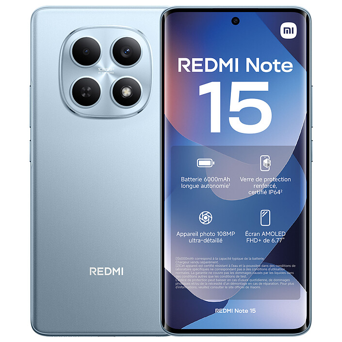 Xiaomi Redmi Note 15 4G Blue (8 GB / 256 GB)