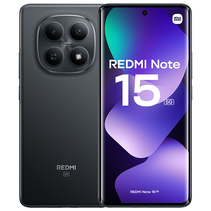 Xiaomi Redmi Note 15 5G Negro (8 GB / 256 GB)