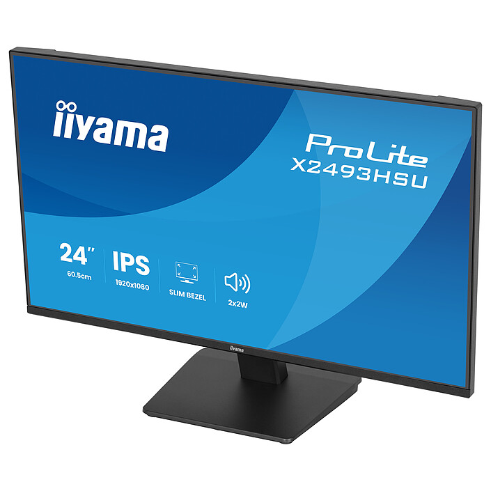 Avis iiyama 23.8" LED - ProLite X2493HSU-B1