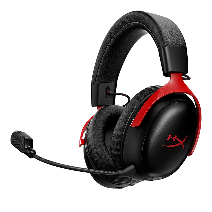 HyperX Cloud III S Wireless (black/red)