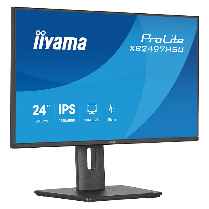 Avis iiyama 23.8" LED - ProLite XB2497HSU-B1