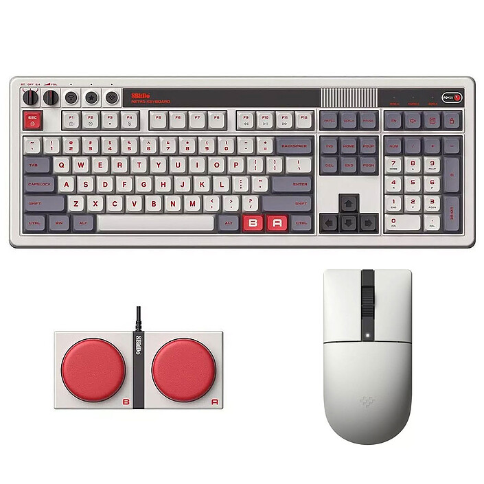 8Bitdo Retro 108 Combo NES Edition (QWERTY US)