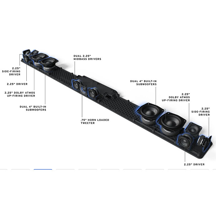 Klipsch Flexus Core 300 Sound Bar - Noir pas cher