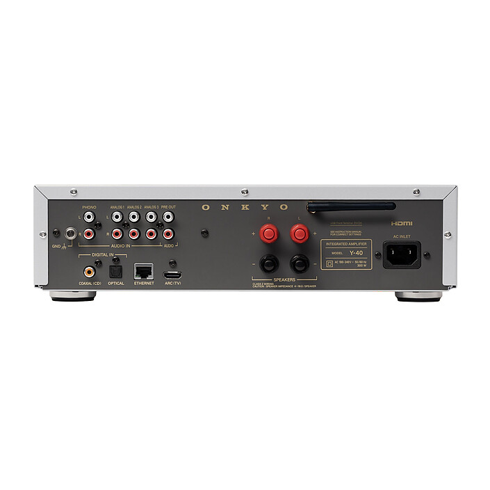 Acheter Onkyo Muse Y-40 Argent + Klipsch R-60M