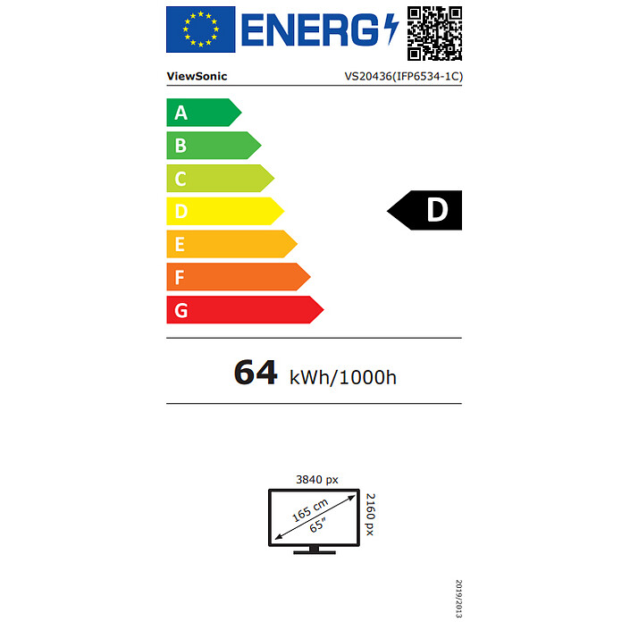 ViewSonic IFP6534 pas cher