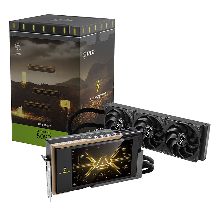 MSI GeForce RTX 5090 32G LIGHTNING Z - Edición limitada