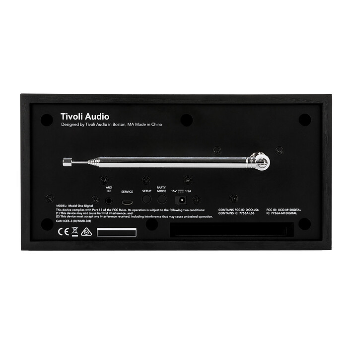 Tivoli Audio Model One Digital Gen 3 Noir pas cher