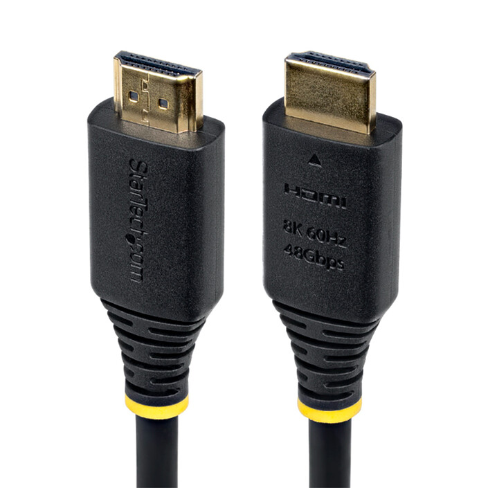 StarTech.com Cable HDMI 2.1 / eARC de banda ultraancha certificado de 48 Gbps, 8K a 60 Hz / 4K a 120 Hz, 4 m