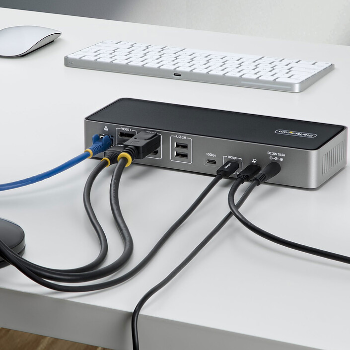 Avis StarTech.com Station Accueil USB-C Triple Ecran