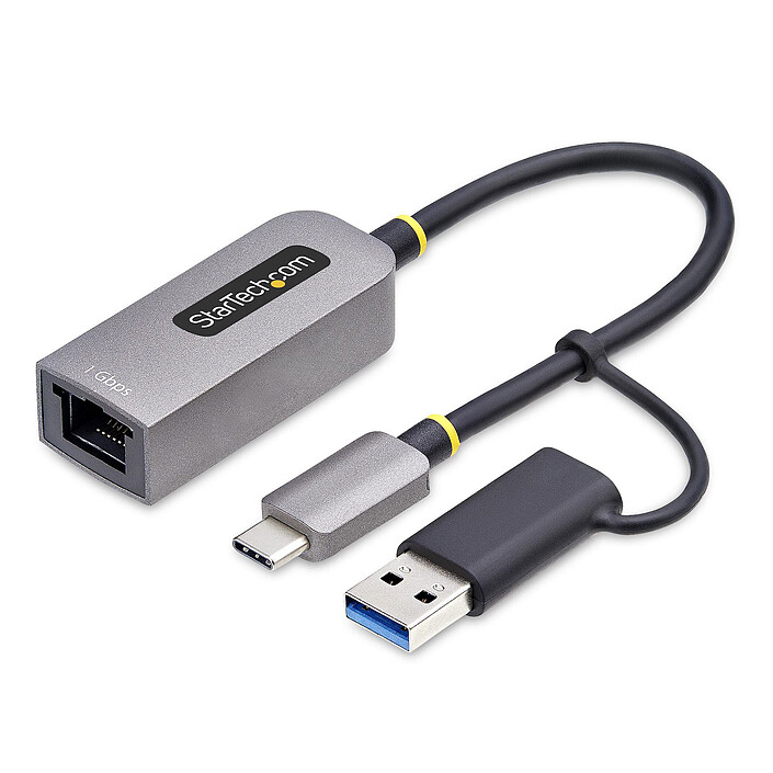 StarTech.com USB-C/USB-A to Ethernet Adapter