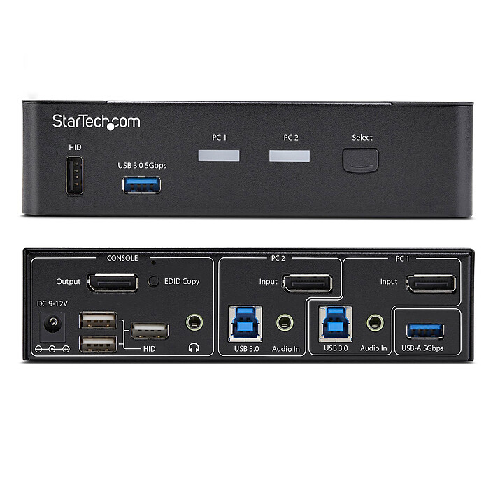 Comprar StarTech.com KVM DisplayPort 2 puertos (P2AD122-KVM-SWITCH)