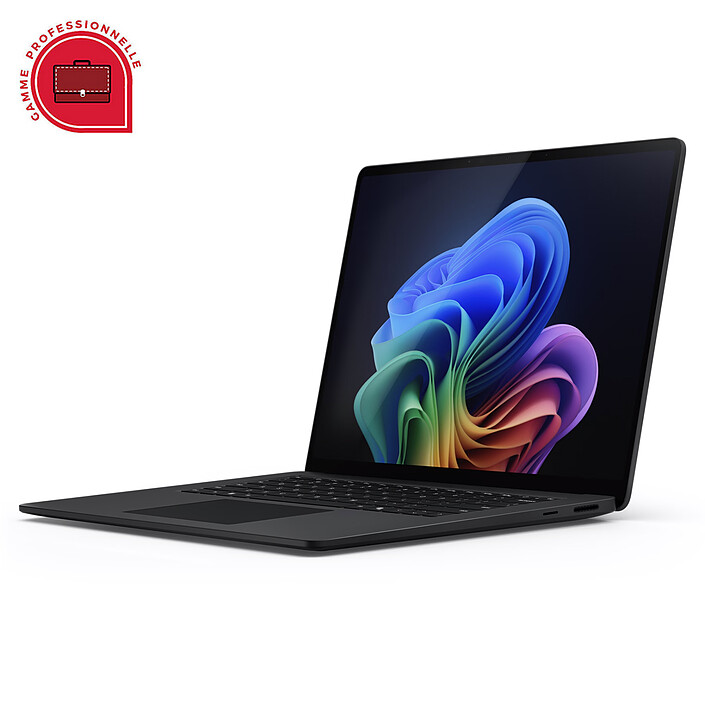 Microsoft Surface Laptop Copilot+ PC 7ème Edition 15" for Business - Noir (EP2-22755)