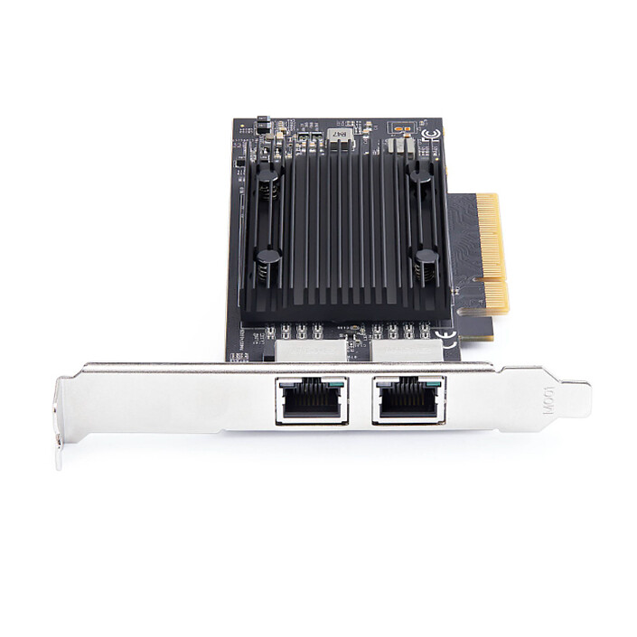 Avis StarTech.com Carte réseau PCI Express à 2 ports RJ45 Ethernet 10GBASE-T