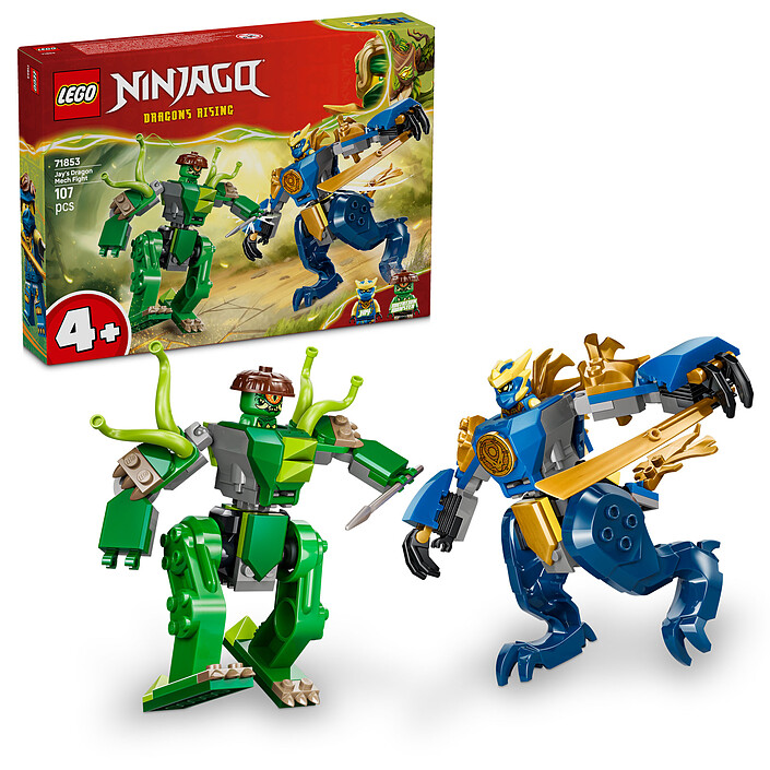 Nota LEGO Ninjago 71853 La battaglia del drago robot di Jay