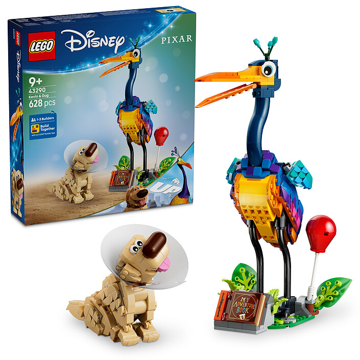 Nota LEGO Disney Pixar 43290 Kevin e Doug