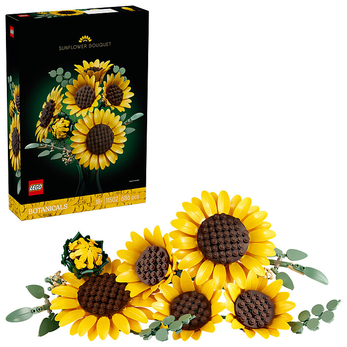 Nota LEGO Botanicals 11502 Il bouquet di girasoli
