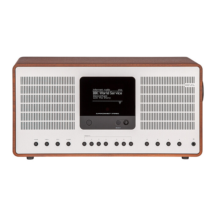 Revo SuperConnect Stereo Noyer/Argent