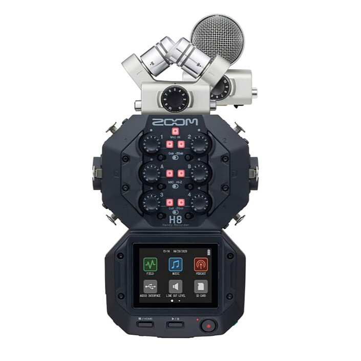 Zoom H8 + MS Pack Limited Edition