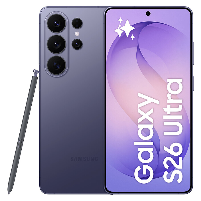 Samsung Galaxy S26 Ultra Violet (12 Go / 256 Go) · Reconditionné