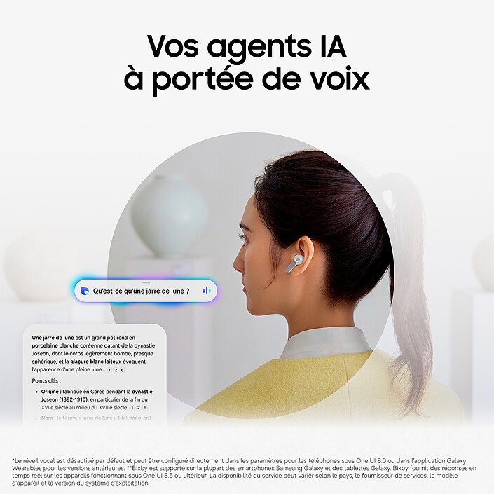 Samsung Galaxy Buds4 Pro Blanc pas cher