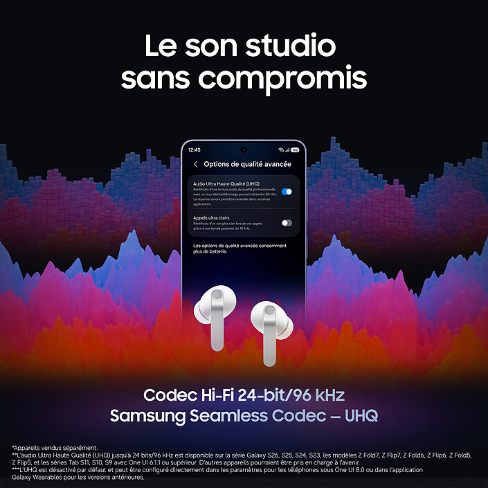 Acheter Samsung Galaxy Buds4 Pro Blanc